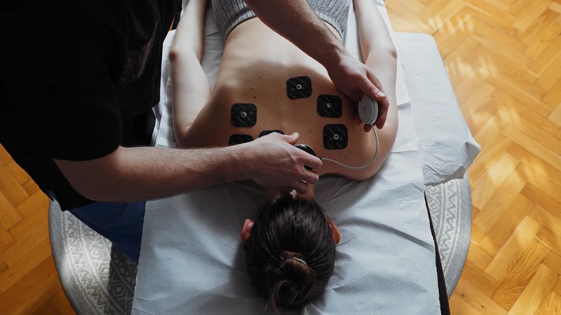 Electrostimulare - Conectare cabluri active