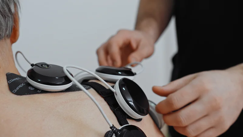 Electrostimulare - Pregătire electrozi Compex